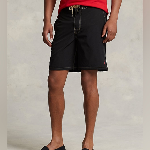 Polo Ralph Lauren Mens black shorts 🩳 size M - Picture 4 of 16